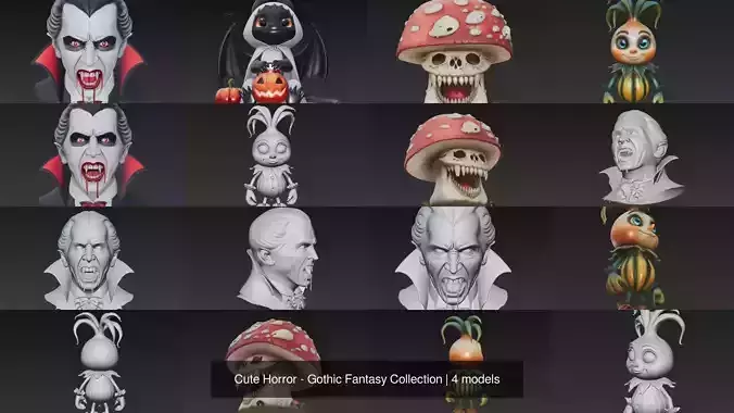 Cute Horror - Gothic Fantasy Collection Cute Horror - Gothic Fantasy Collection