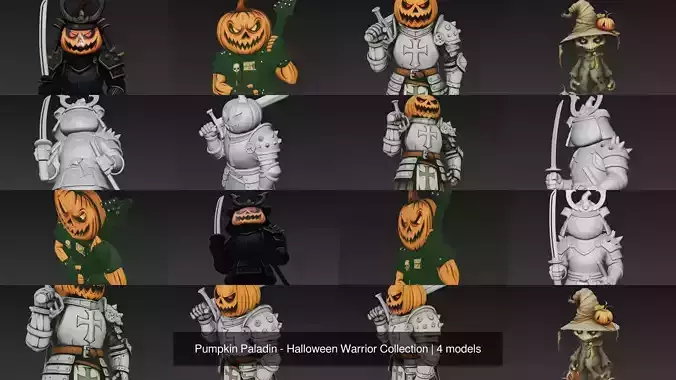 Pumpkin Paladin - Halloween Warrior Collection