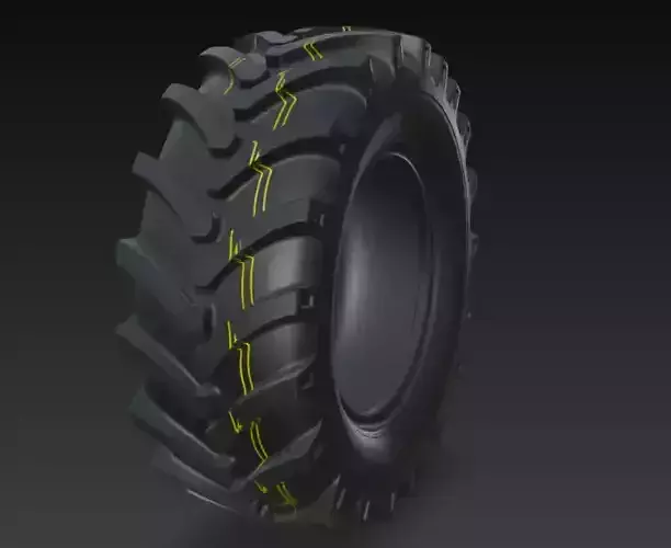 Only Tyre 3d Model 3D model 5