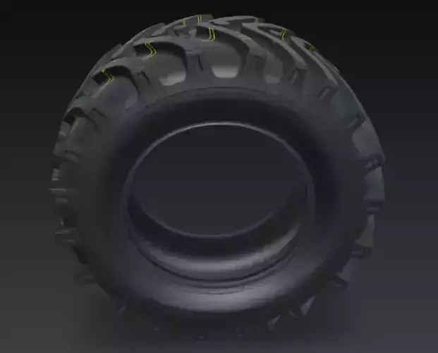 Only Tyre 3d Model 3D model 2