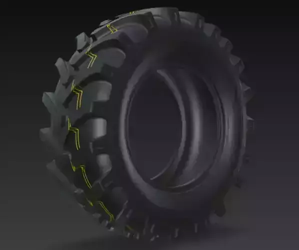 Only Tyre 3d Model