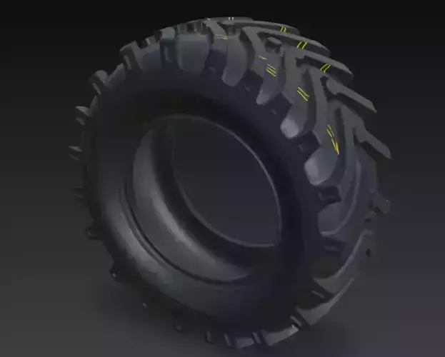 Only Tyre 3d Model 3D model 3