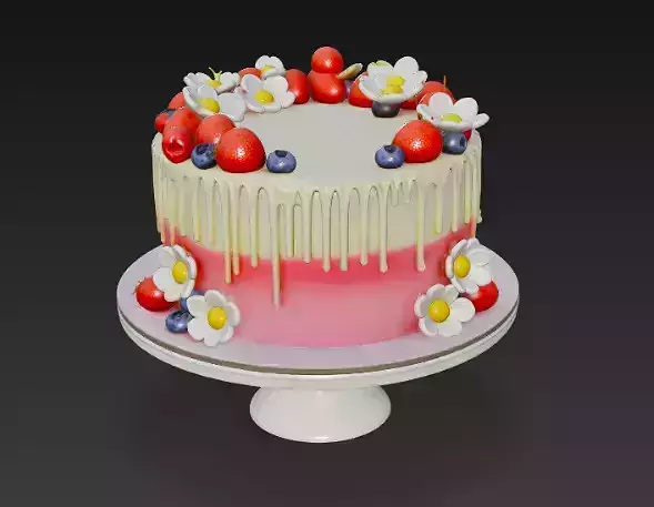 cake 3d model