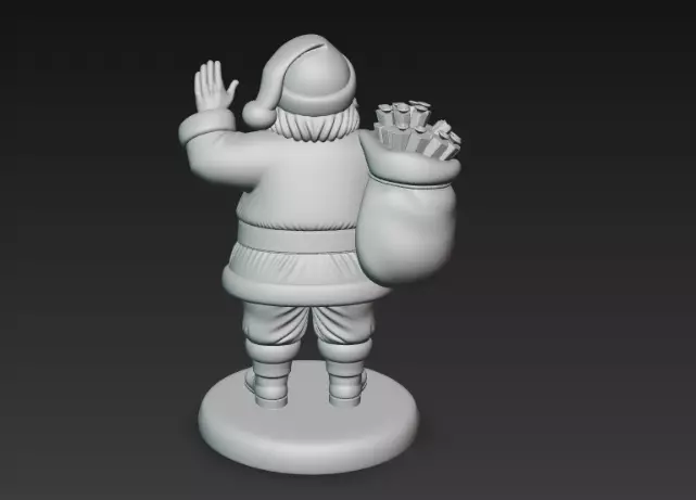 santa clause 3d model for print 3D print model_4