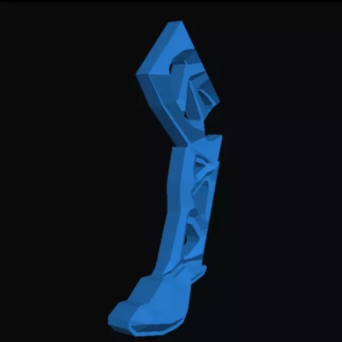 Sci Fi Avant-garde Pet Limb 3D model_7