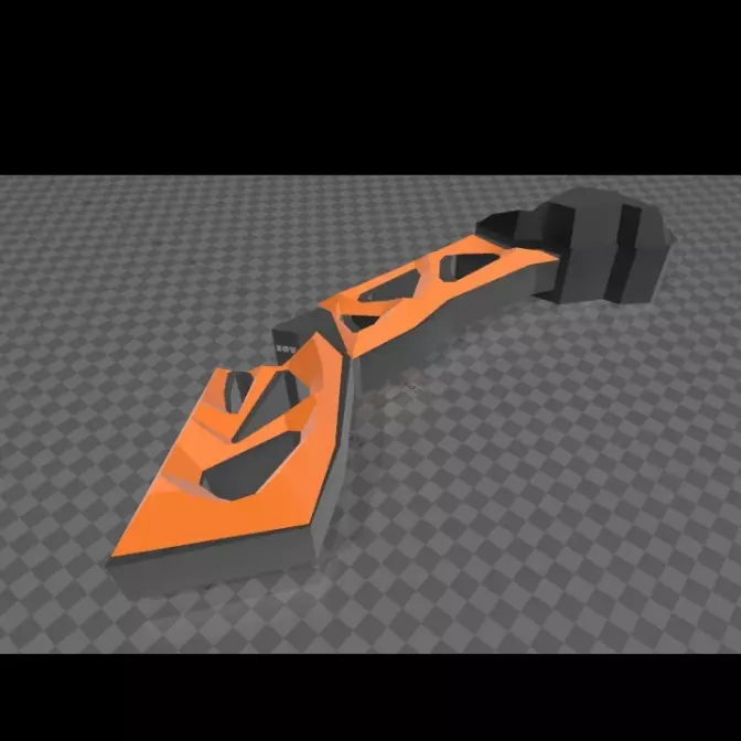 Sci Fi Avant-garde Pet Limb 3D model_6