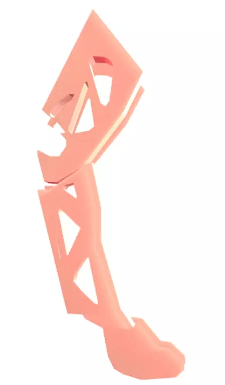 Sci Fi Avant-garde Pet Limb 3D model_3