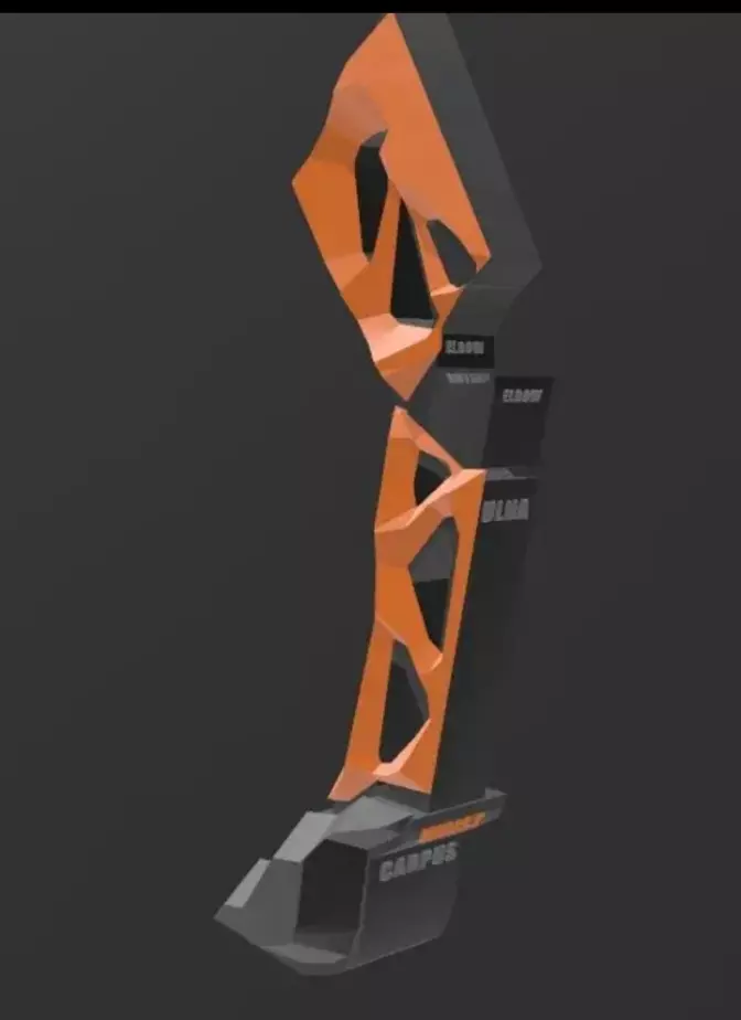 Sci Fi Avant-garde Pet Limb 3D model_5