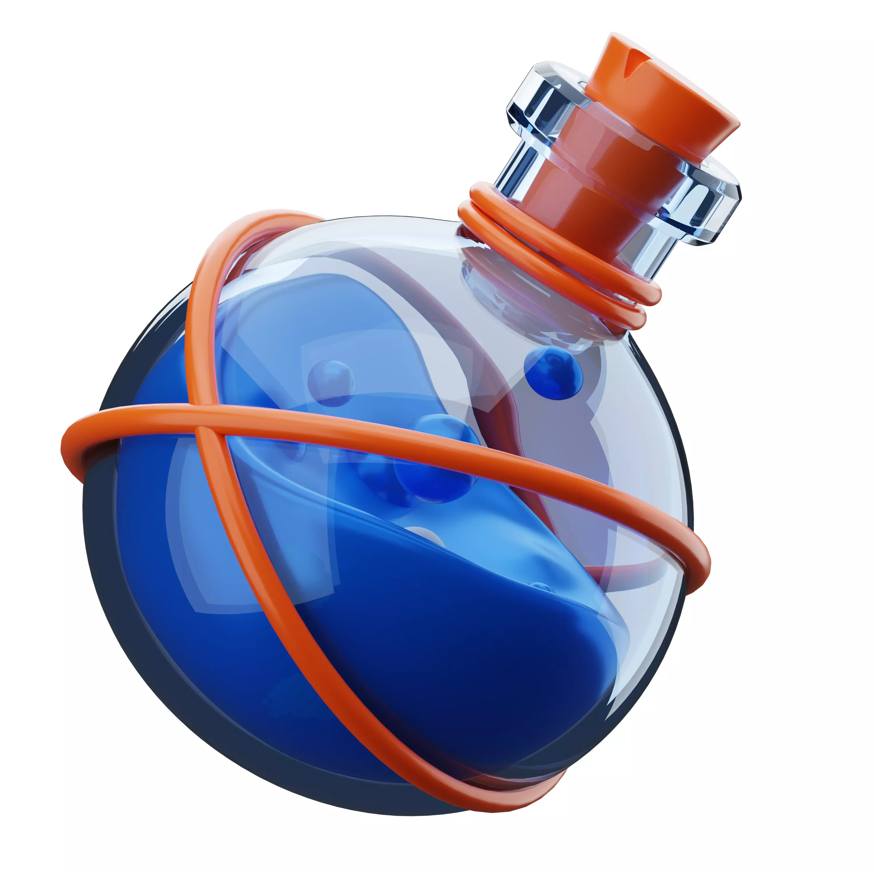 Halloween Cartoon 3D Pack Low Poly Stylized Characters and Props Low-poly 3D model_18