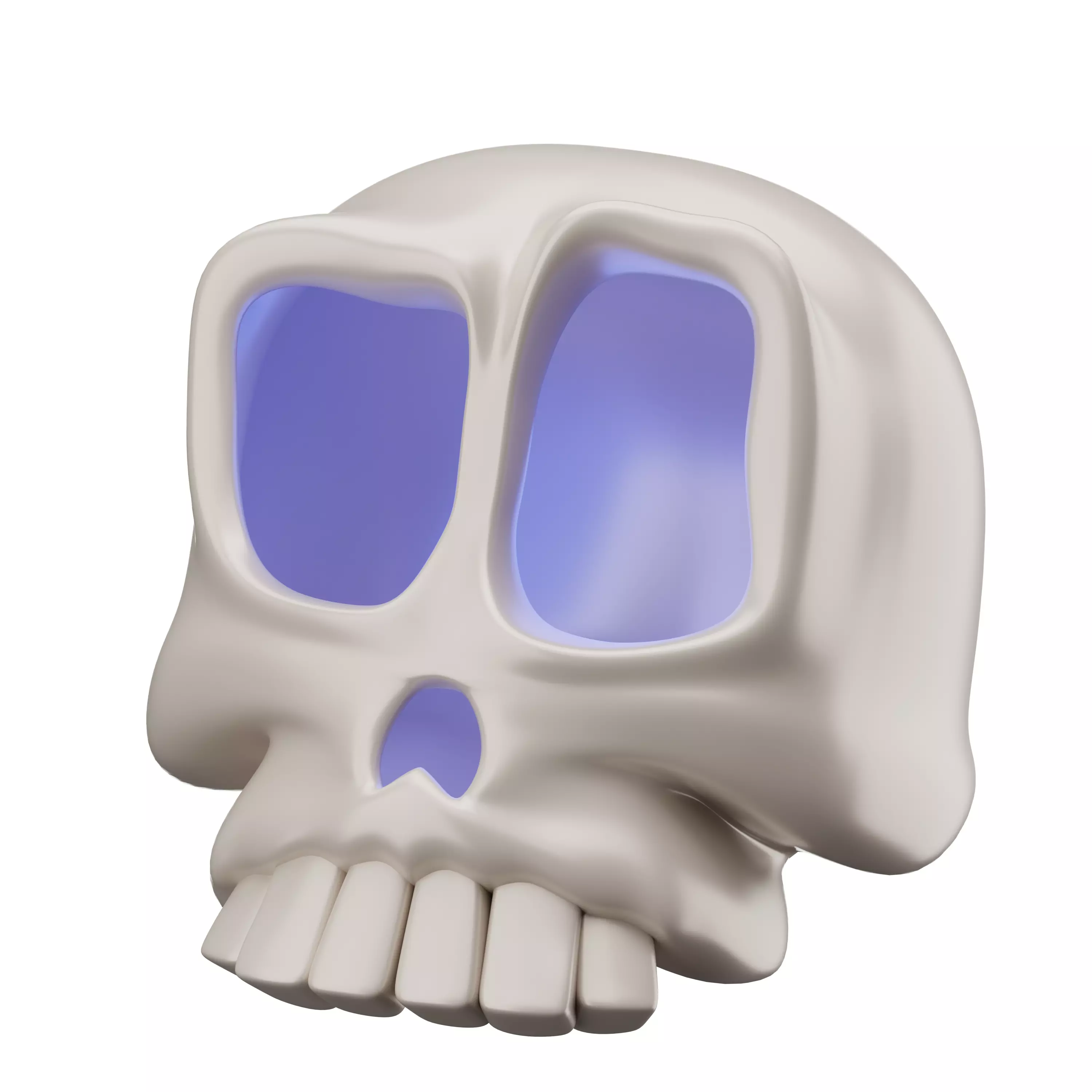 Halloween Cartoon 3D Pack Low Poly Stylized Characters and Props Low-poly 3D model_19