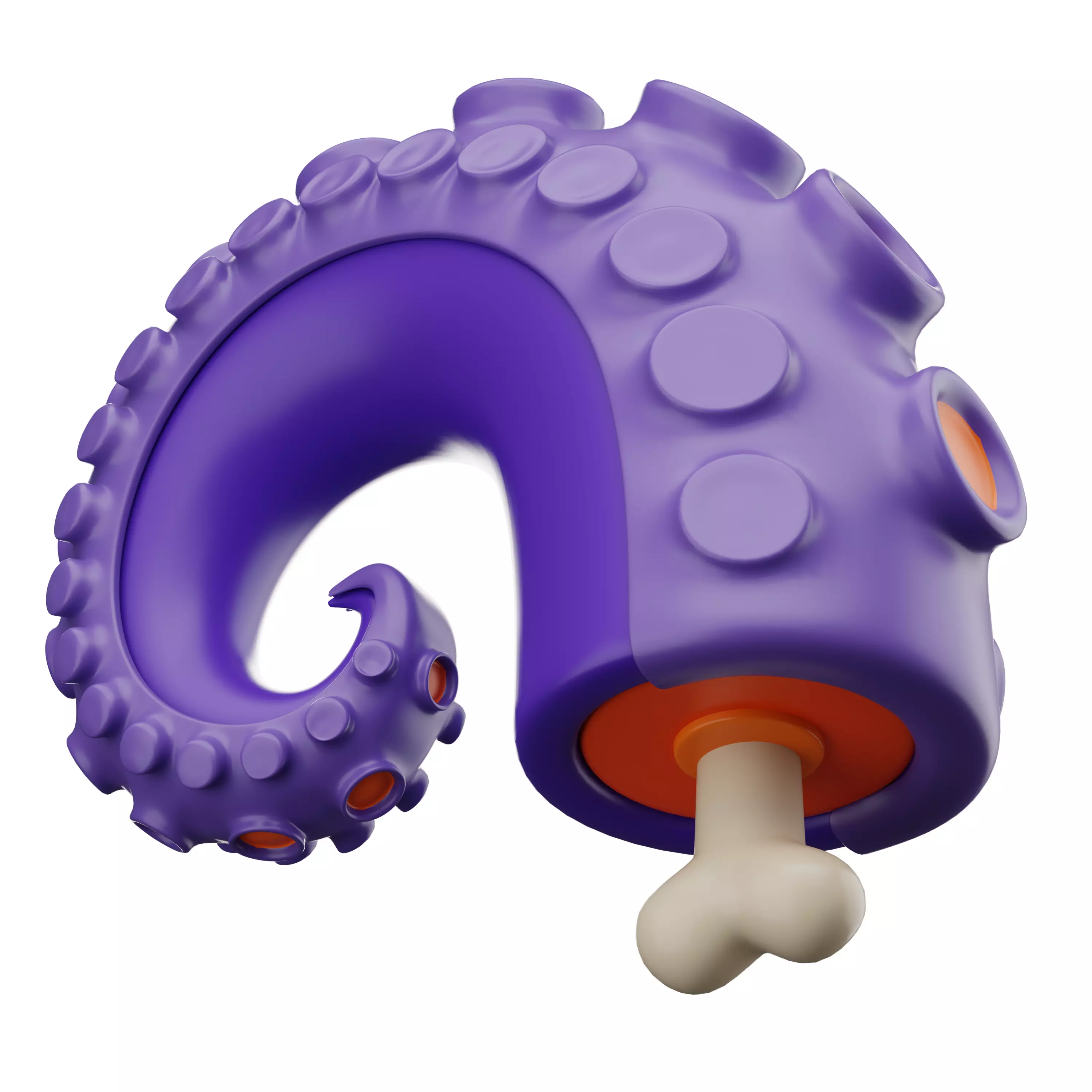 Halloween Cartoon 3D Pack Low Poly Stylized Characters and Props Low-poly 3D model_22