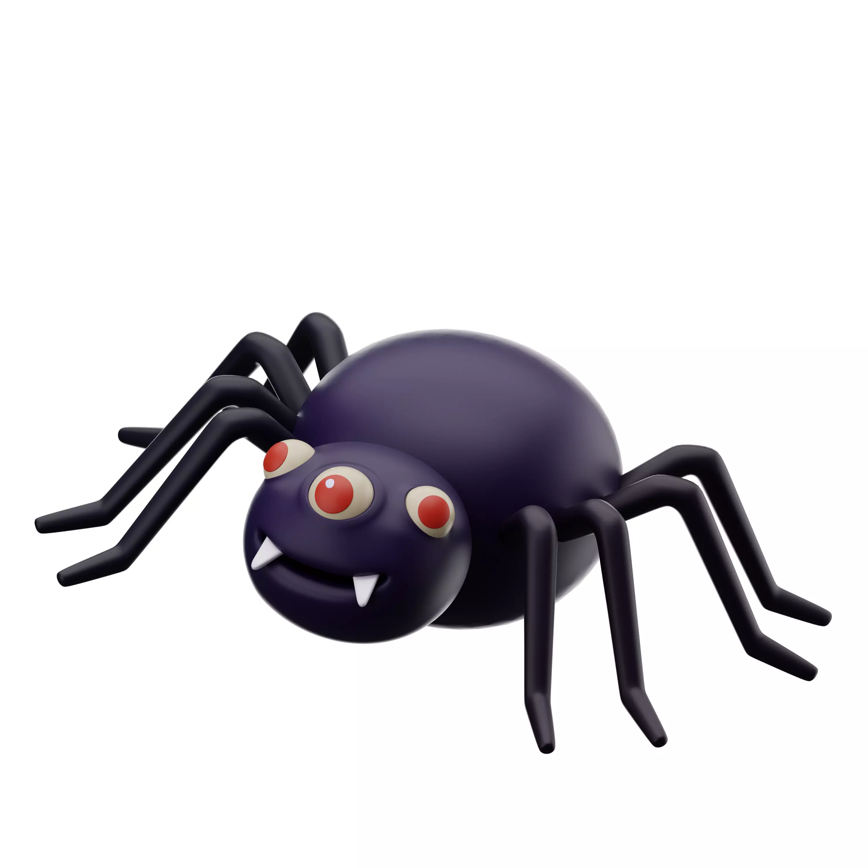 Halloween Cartoon 3D Pack Low Poly Stylized Characters and Props Low-poly 3D model_20