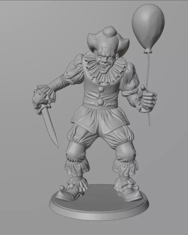 Pennywise The Complete Horror Megapack 3D print model_13