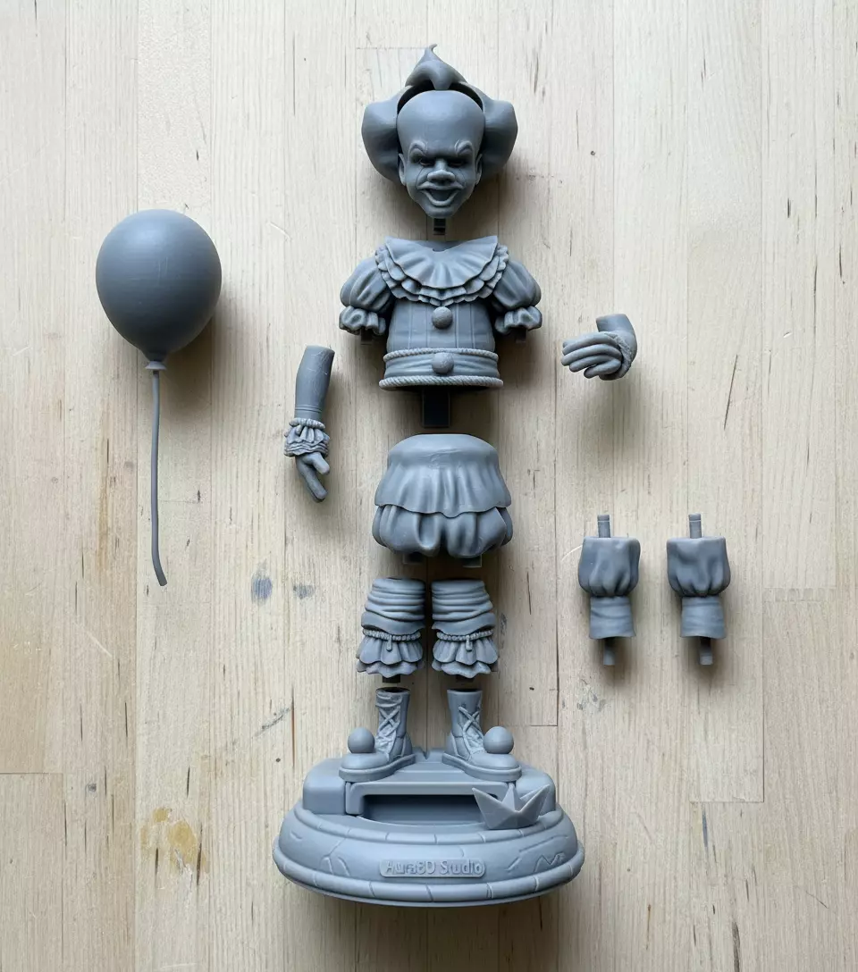 Pennywise The Complete Horror Megapack 3D print model_4