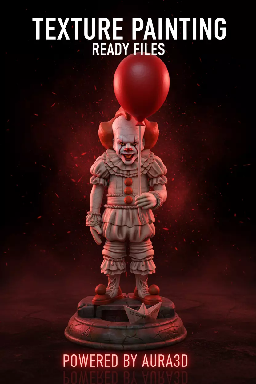 Pennywise The Complete Horror Megapack 3D print model_19
