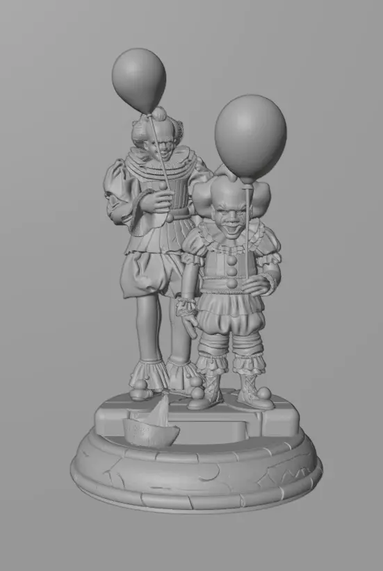 Pennywise The Complete Horror Megapack 3D print model_15