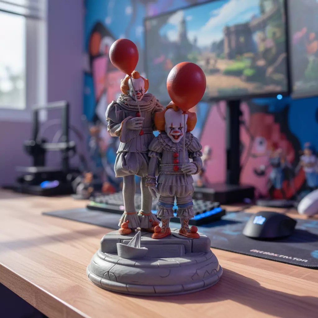 Pennywise The Complete Horror Megapack 3D print model_5