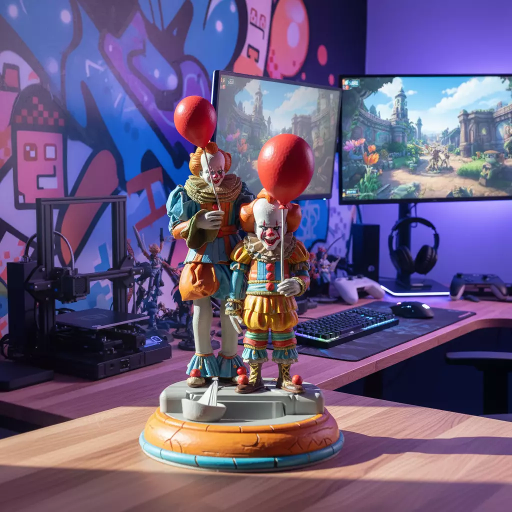 Pennywise The Complete Horror Megapack 3D print model_3