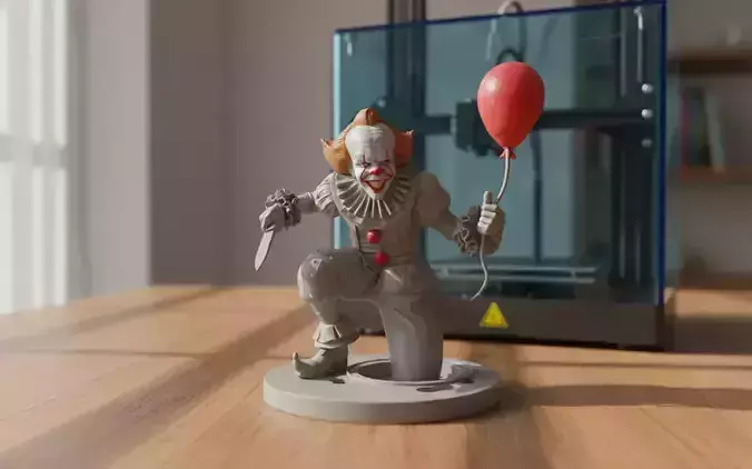 Pennywise The Complete Horror Megapack 3D print model