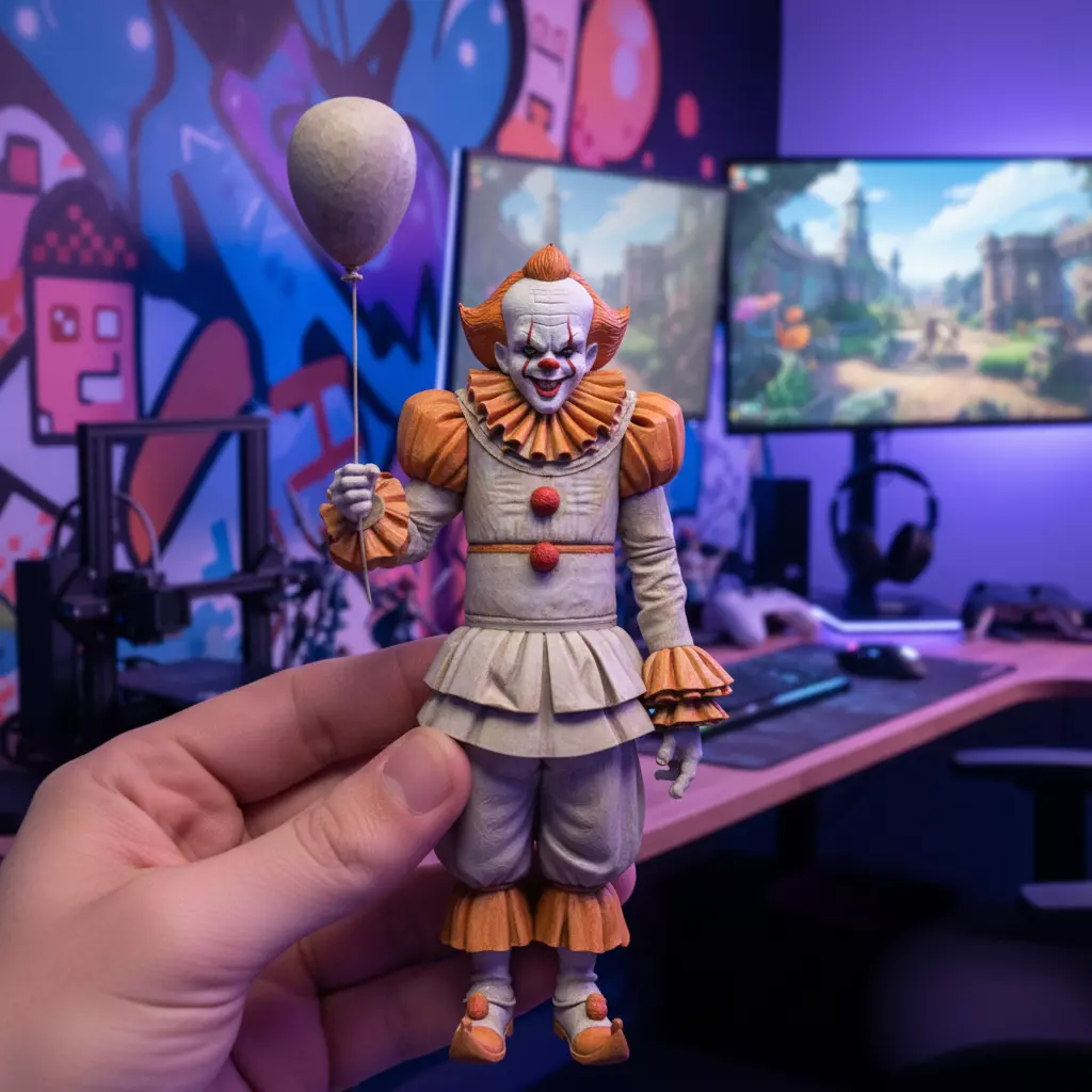 Pennywise The Complete Horror Megapack 3D print model_10