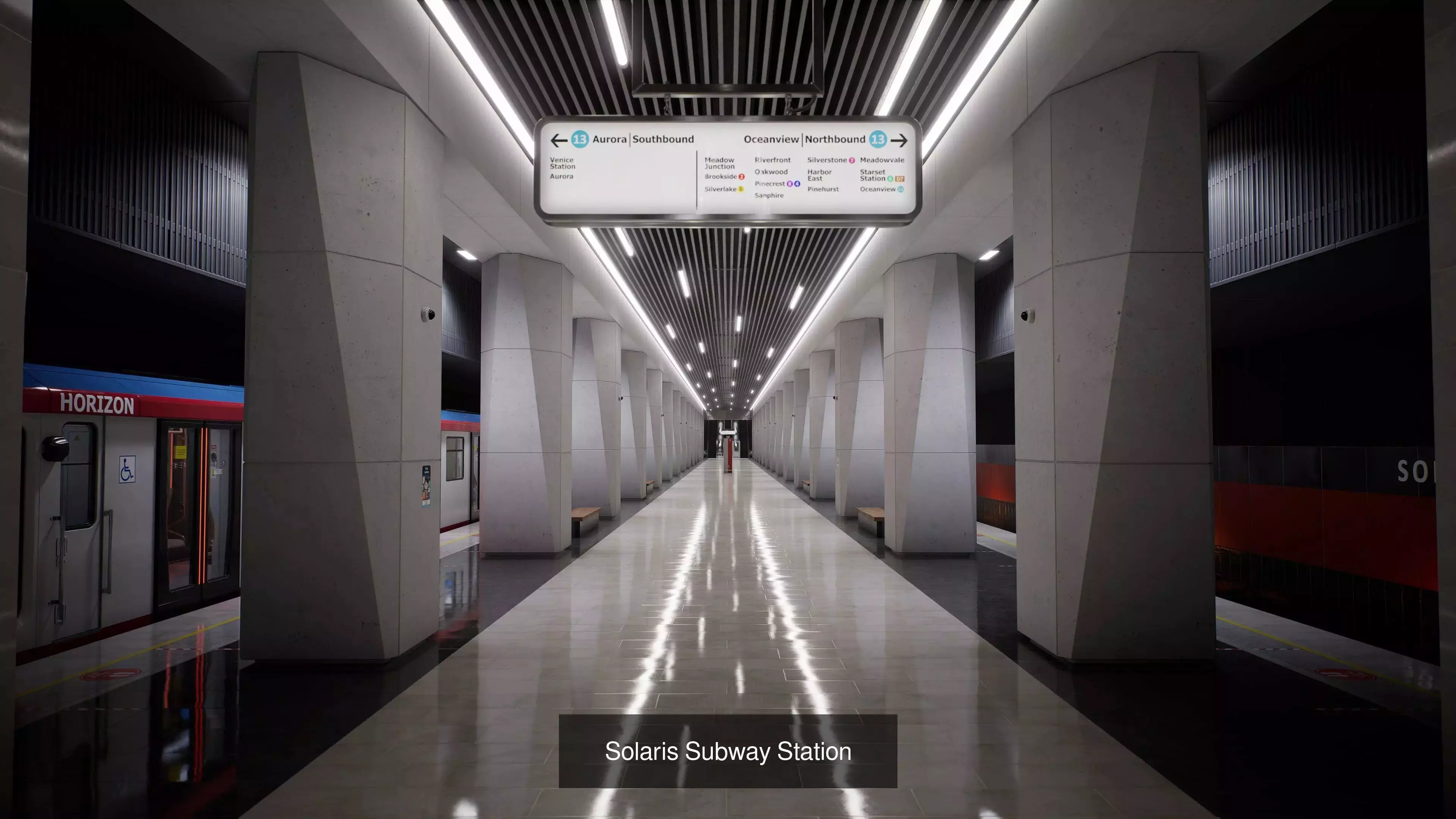 Subway and Train Pack 3D Model Collection_0