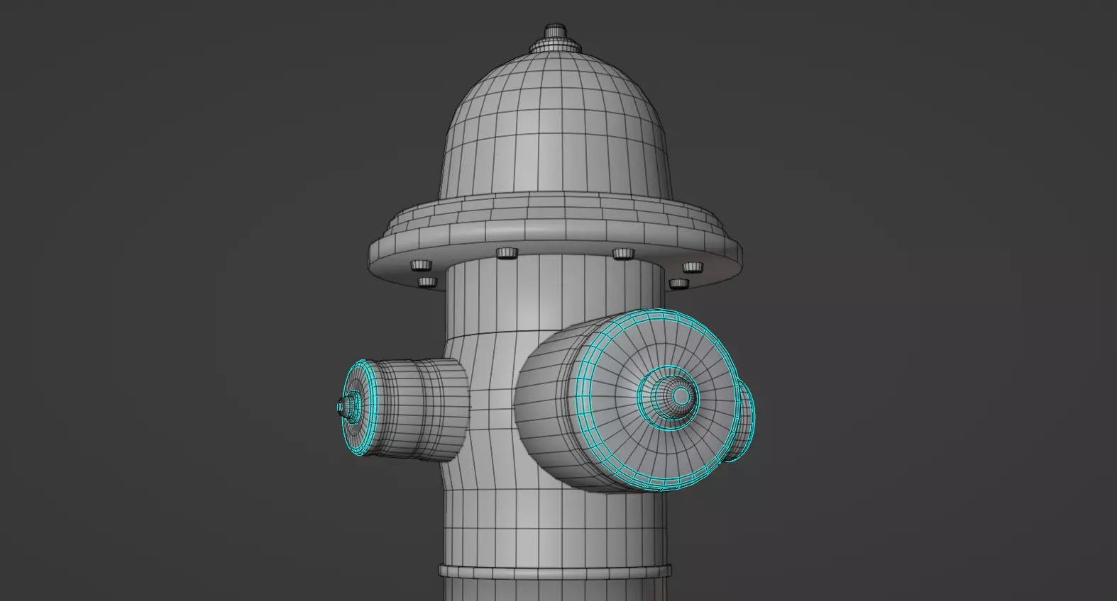 Fire Hydrant 3D model_3