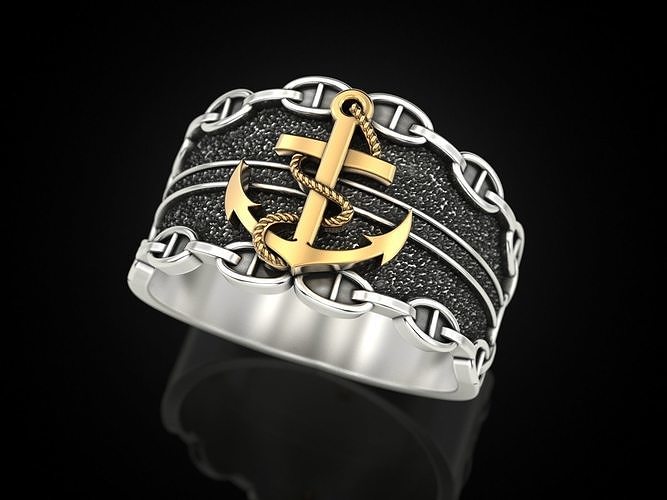 Anchor ring 3D print model