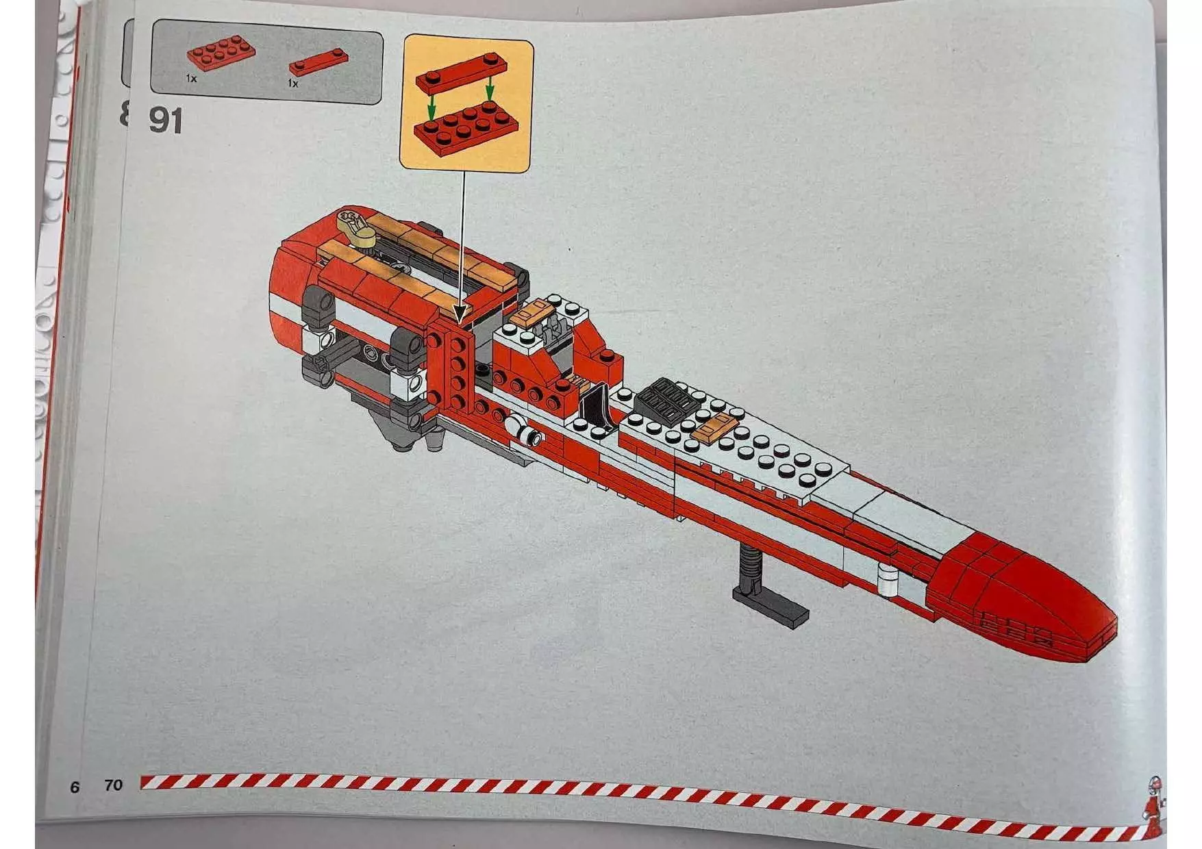 Wikibricks3D - 4002019 Christmas X-Wing 3D print model_69