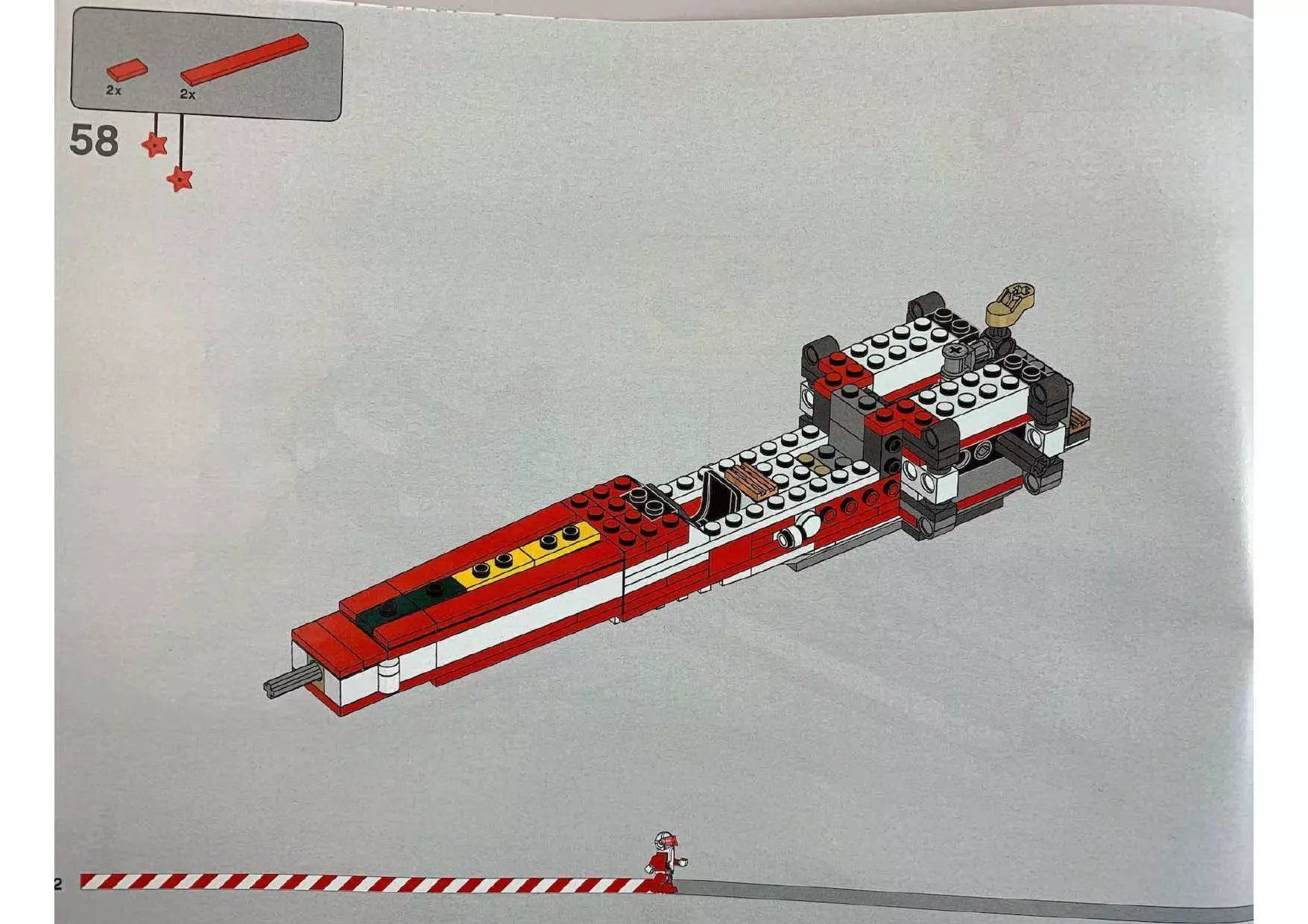 Wikibricks3D - 4002019 Christmas X-Wing 3D print model_41