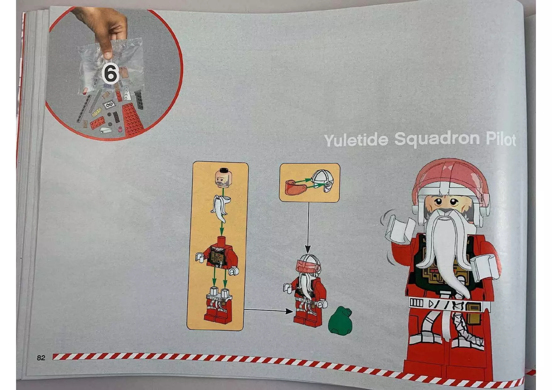 Wikibricks3D - 4002019 Christmas X-Wing 3D print model_81