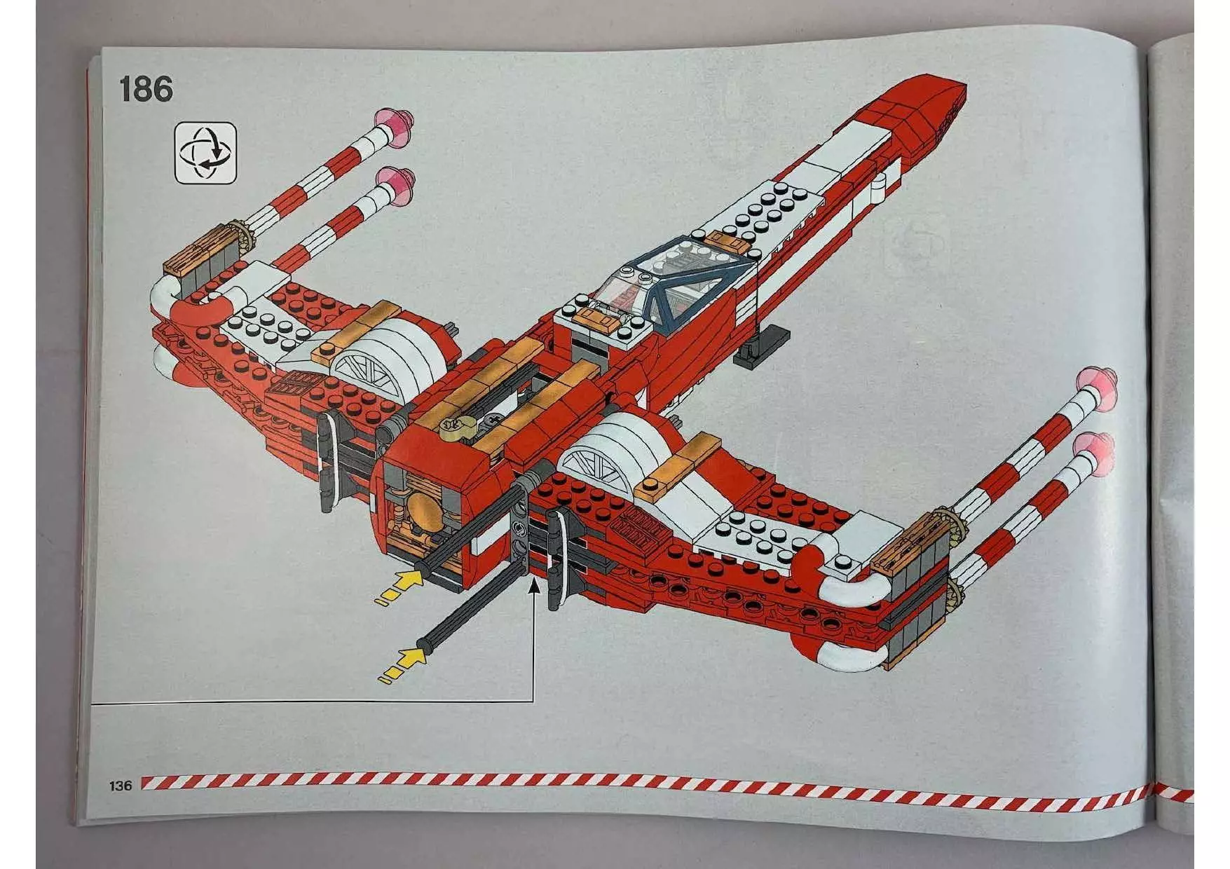 Wikibricks3D - 4002019 Christmas X-Wing 3D print model_135