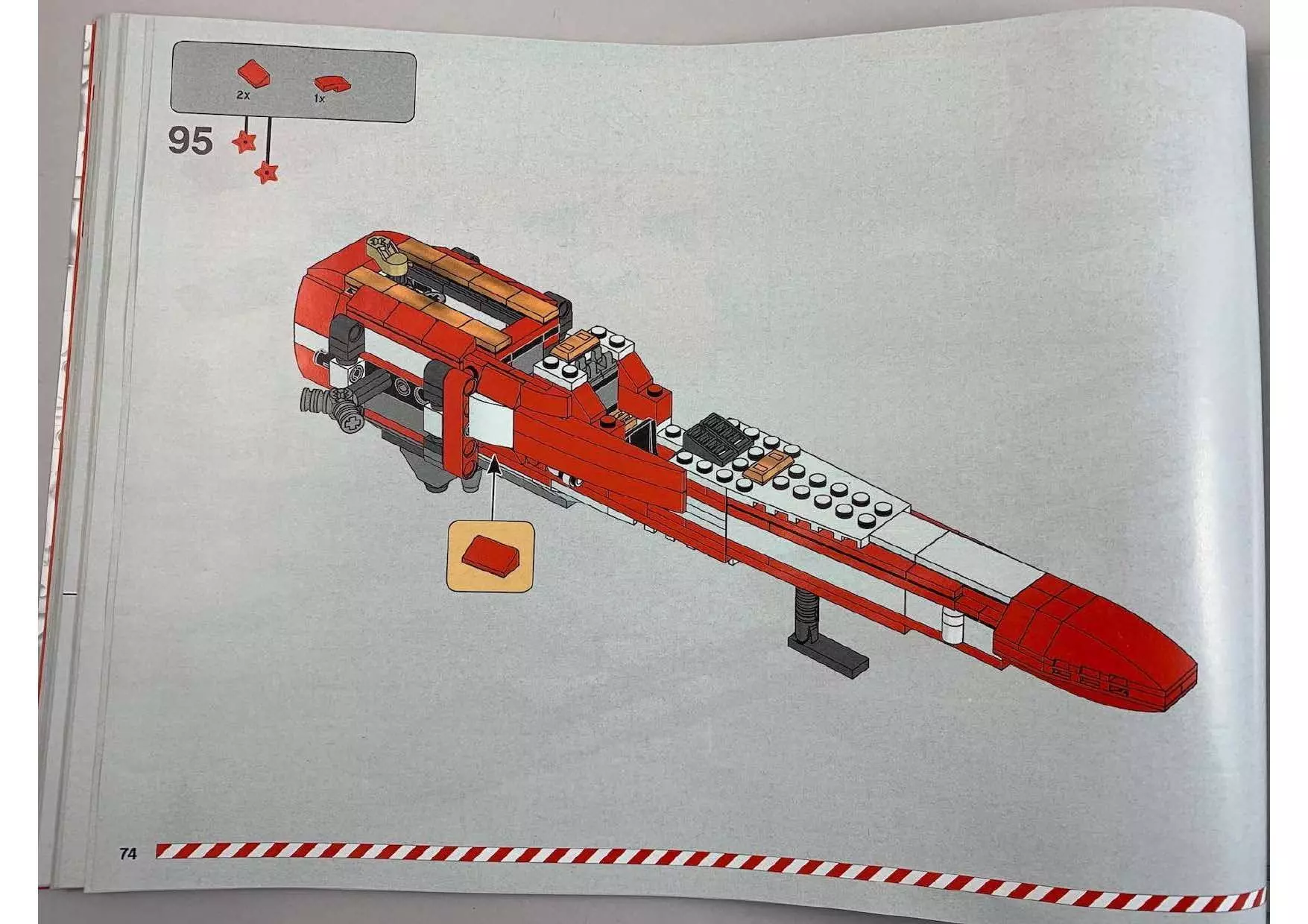 Wikibricks3D - 4002019 Christmas X-Wing 3D print model_73