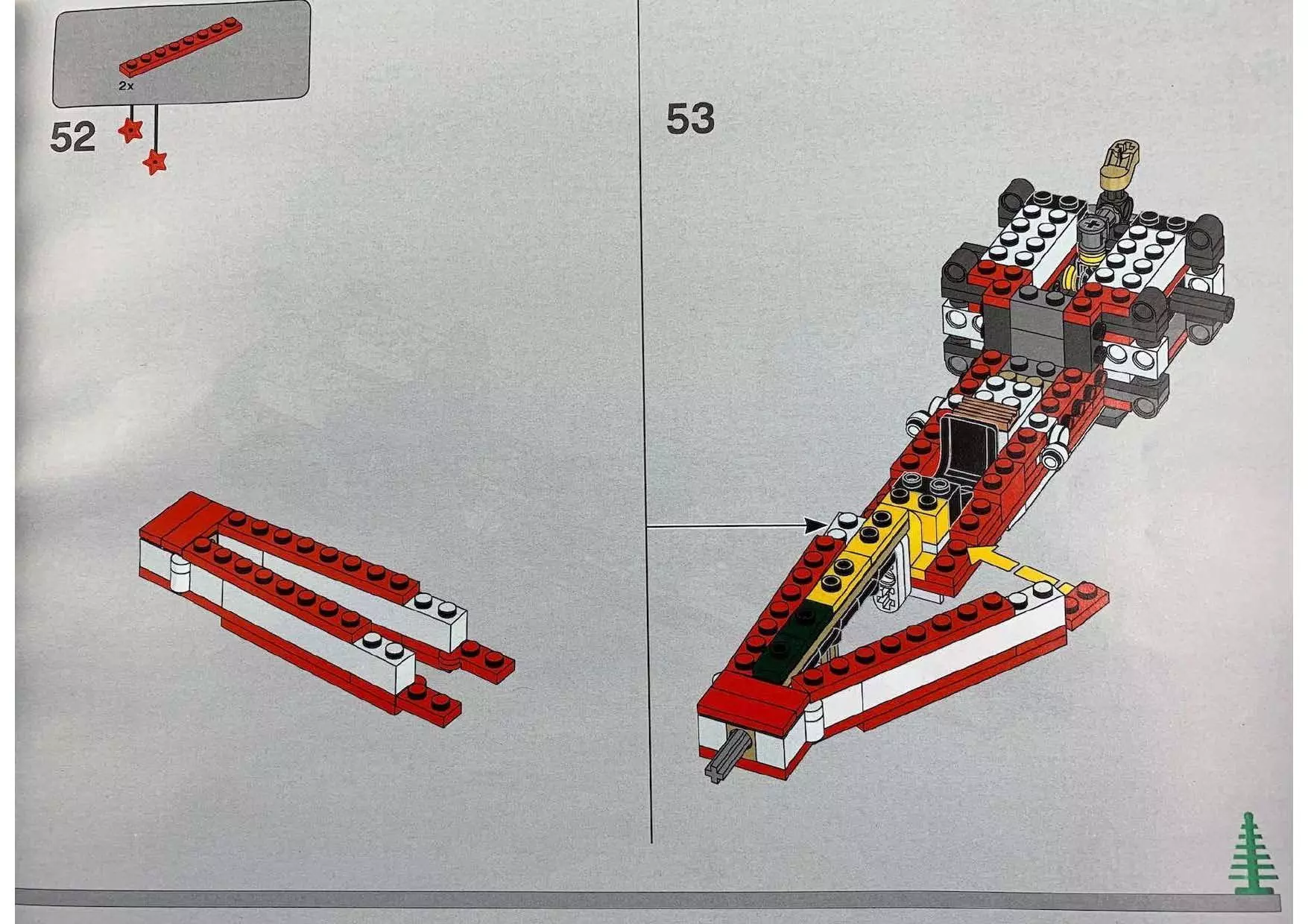 Wikibricks3D - 4002019 Christmas X-Wing 3D print model_36