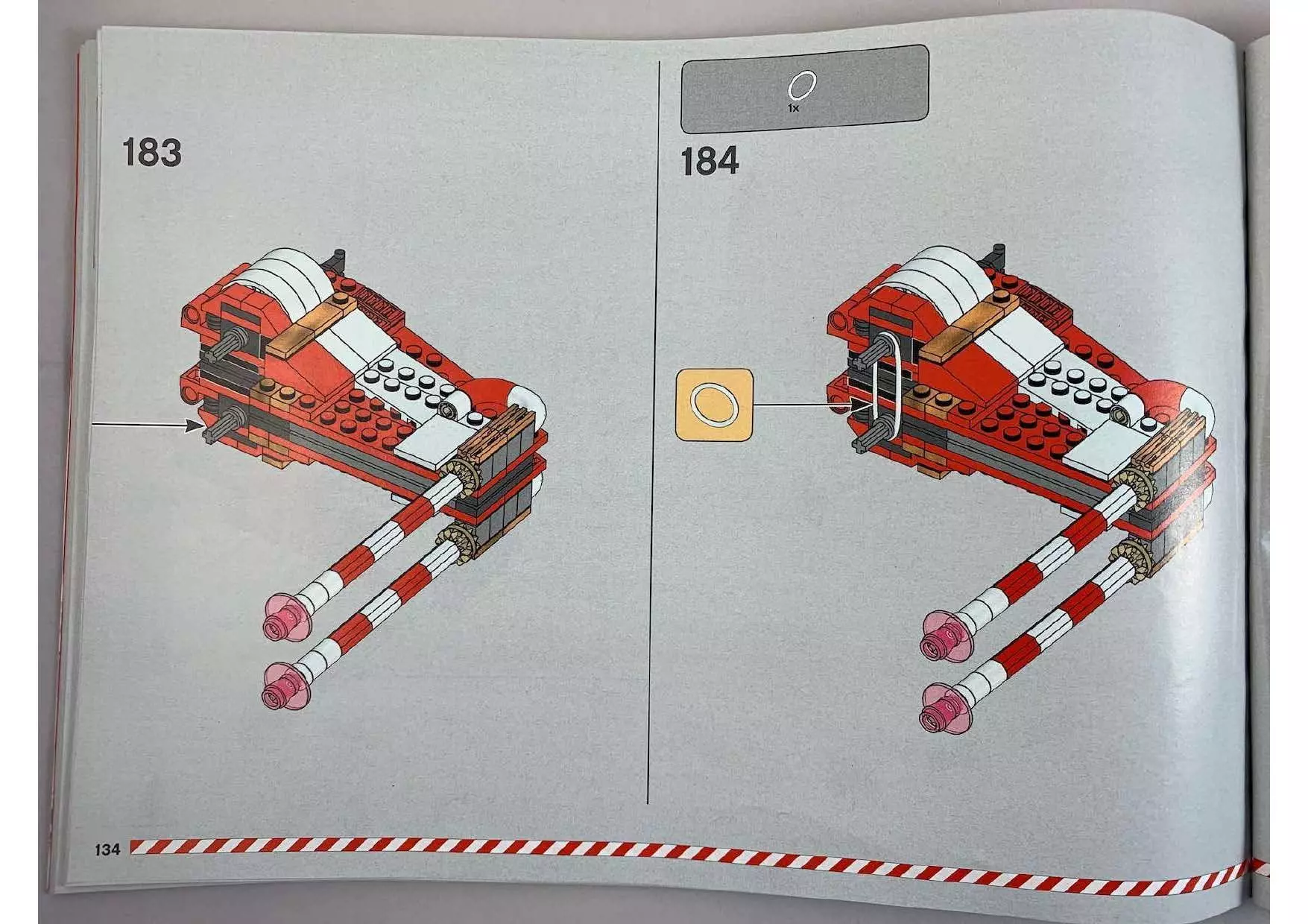 Wikibricks3D - 4002019 Christmas X-Wing 3D print model_133