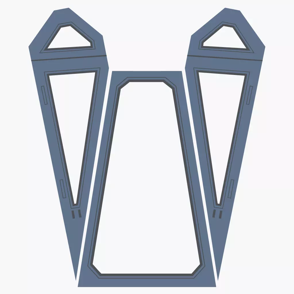 Wikibricks3D - 4002019 Christmas X-Wing 3D print model_3