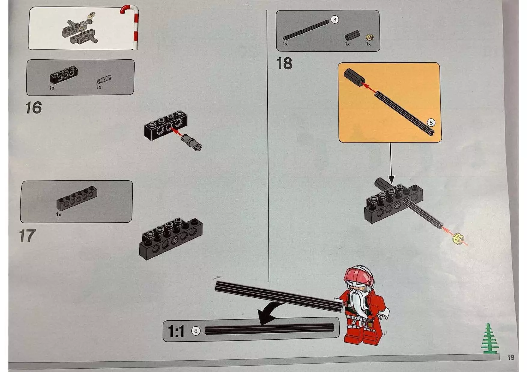 Wikibricks3D - 4002019 Christmas X-Wing 3D print model_18