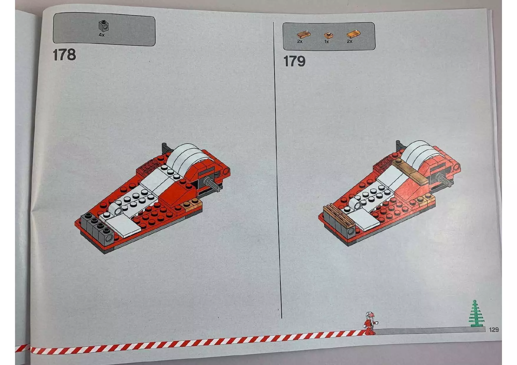 Wikibricks3D - 4002019 Christmas X-Wing 3D print model_128