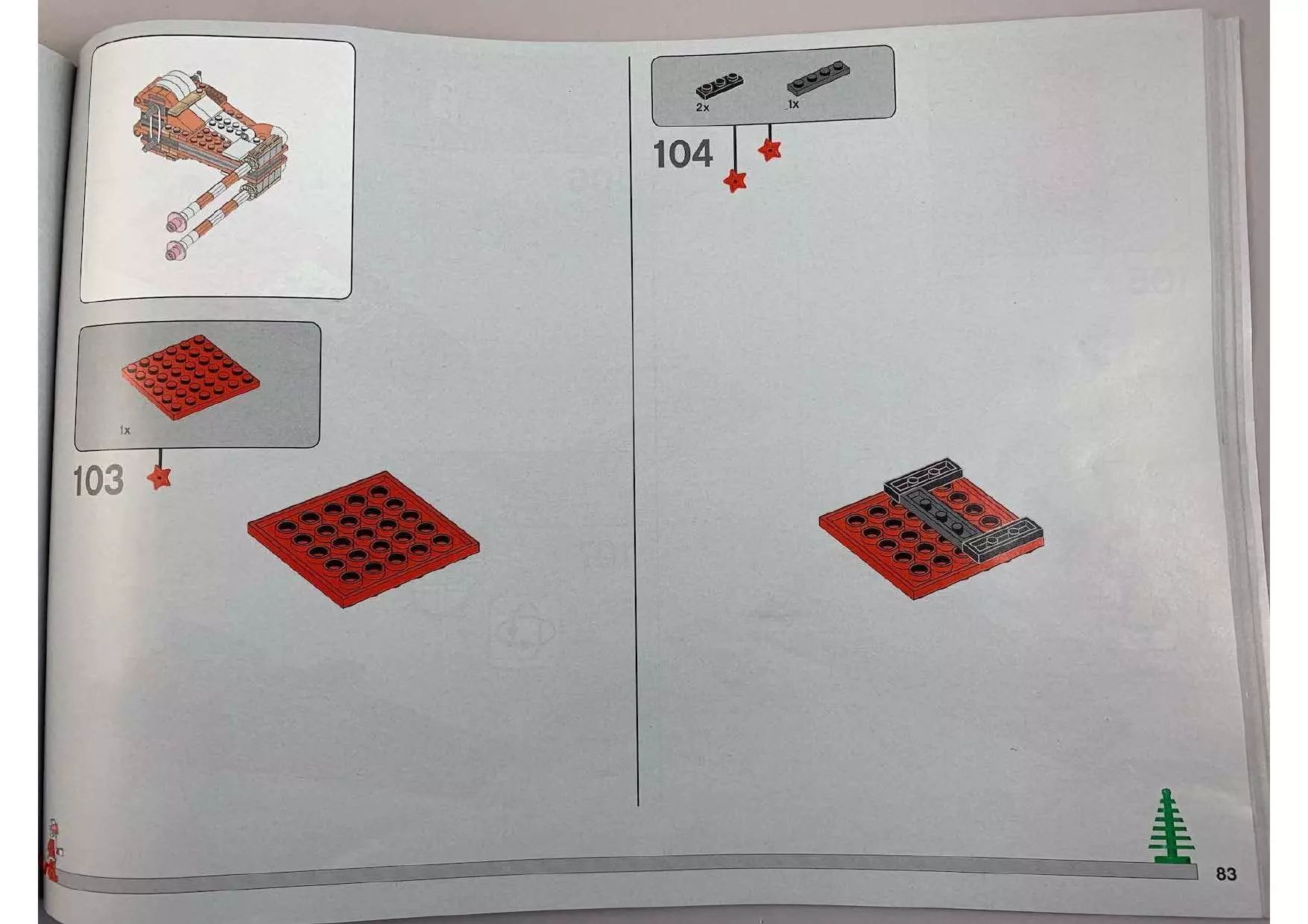 Wikibricks3D - 4002019 Christmas X-Wing 3D print model_82