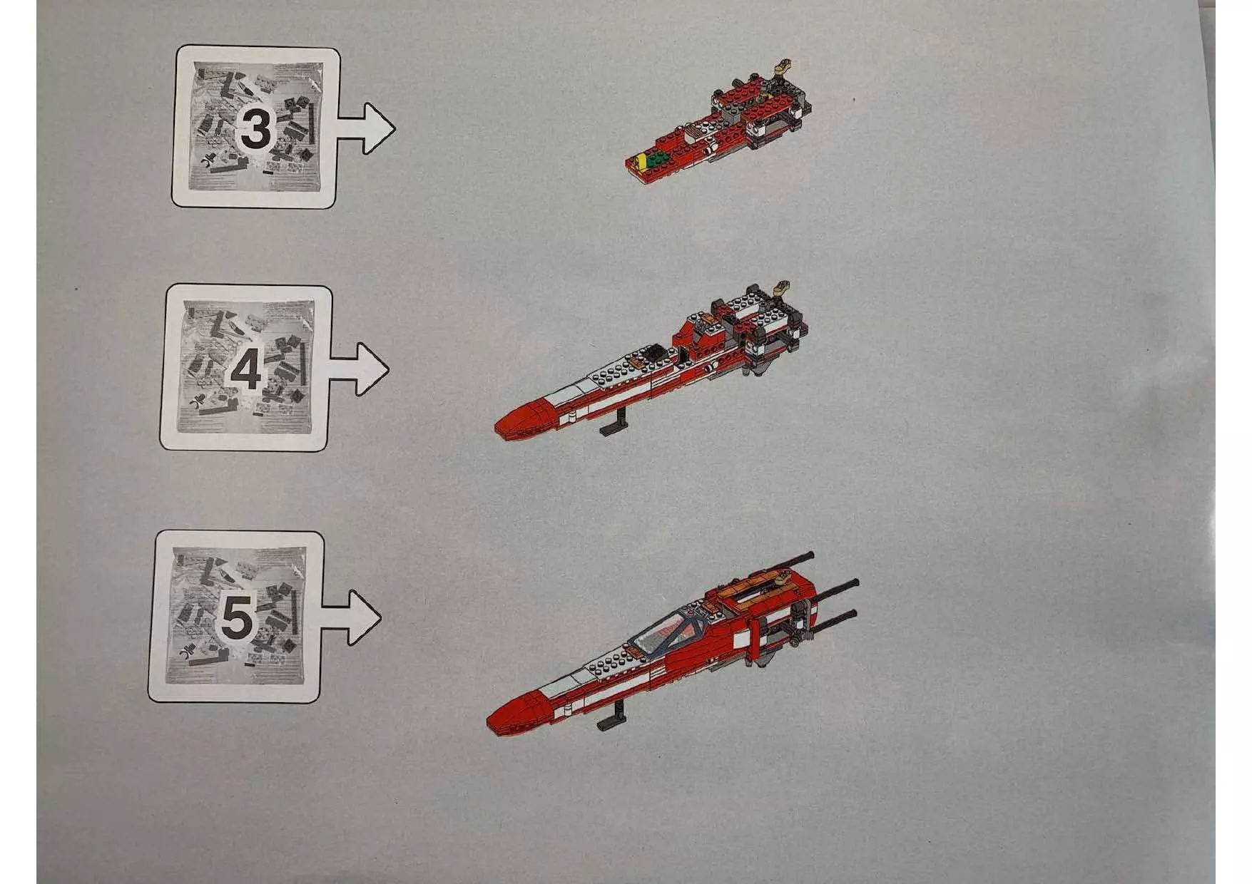 Wikibricks3D - 4002019 Christmas X-Wing 3D print model_9