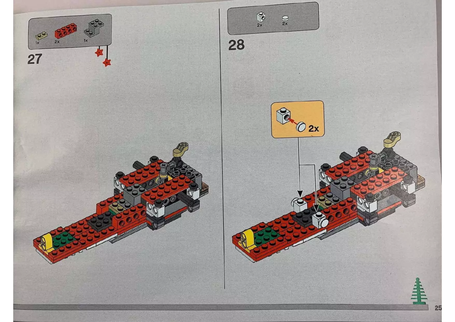 Wikibricks3D - 4002019 Christmas X-Wing 3D print model_24