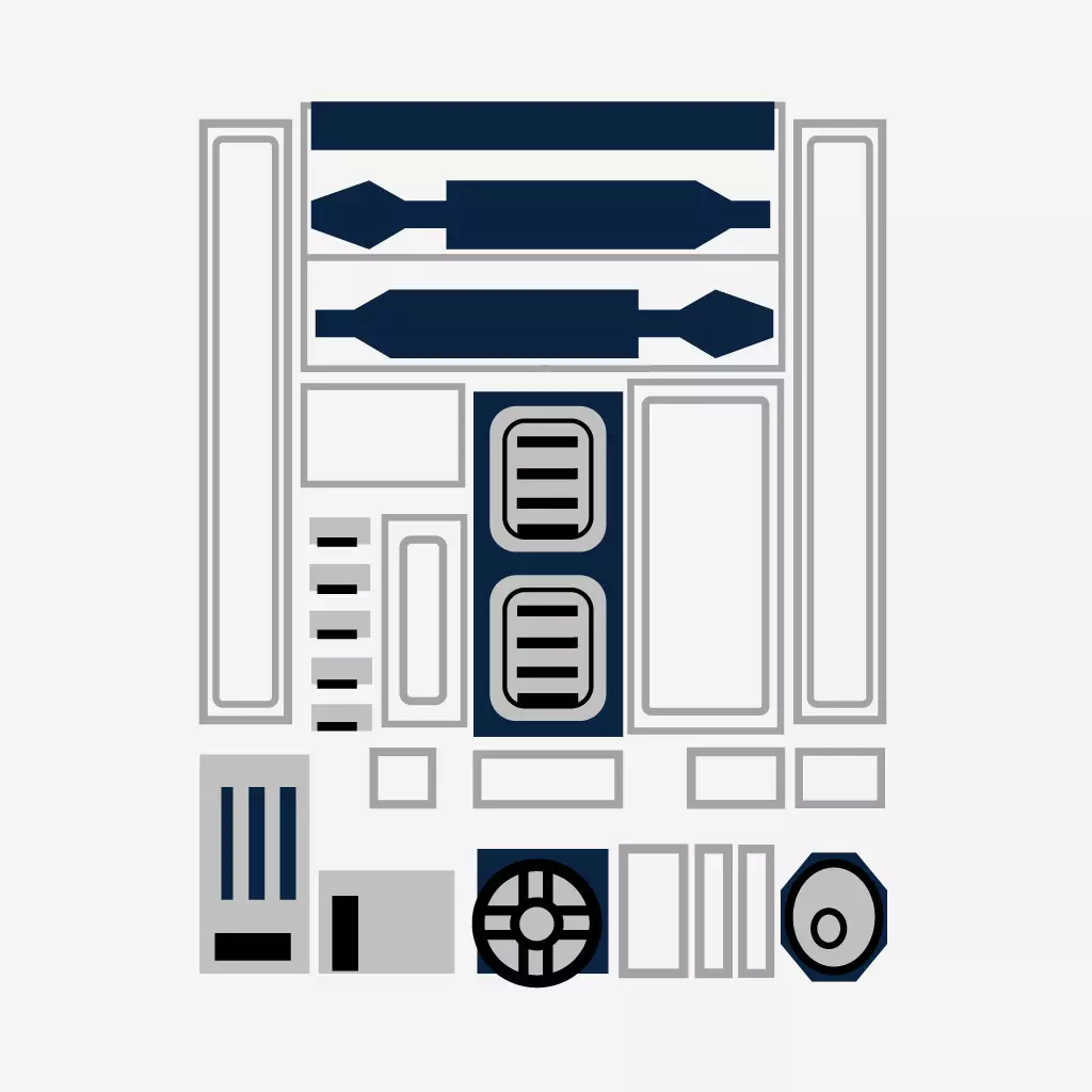 Wikibricks3D - 4002019 Christmas X-Wing 3D print model_4