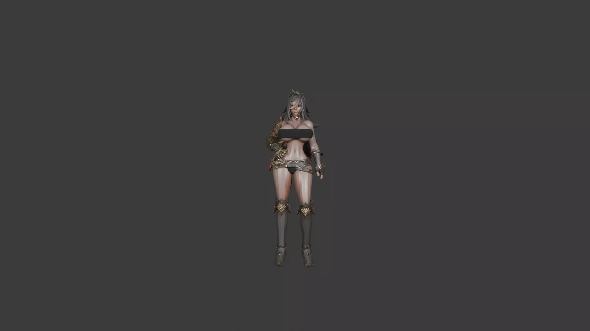 Dehya  Genshin Impact 3D Character Model 3D model_0