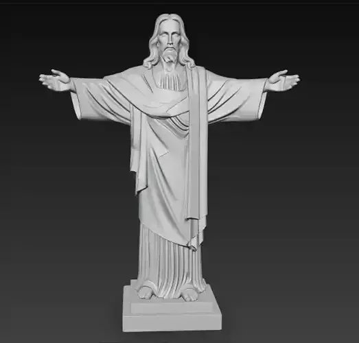 Jesus Christ 3D Model for Print