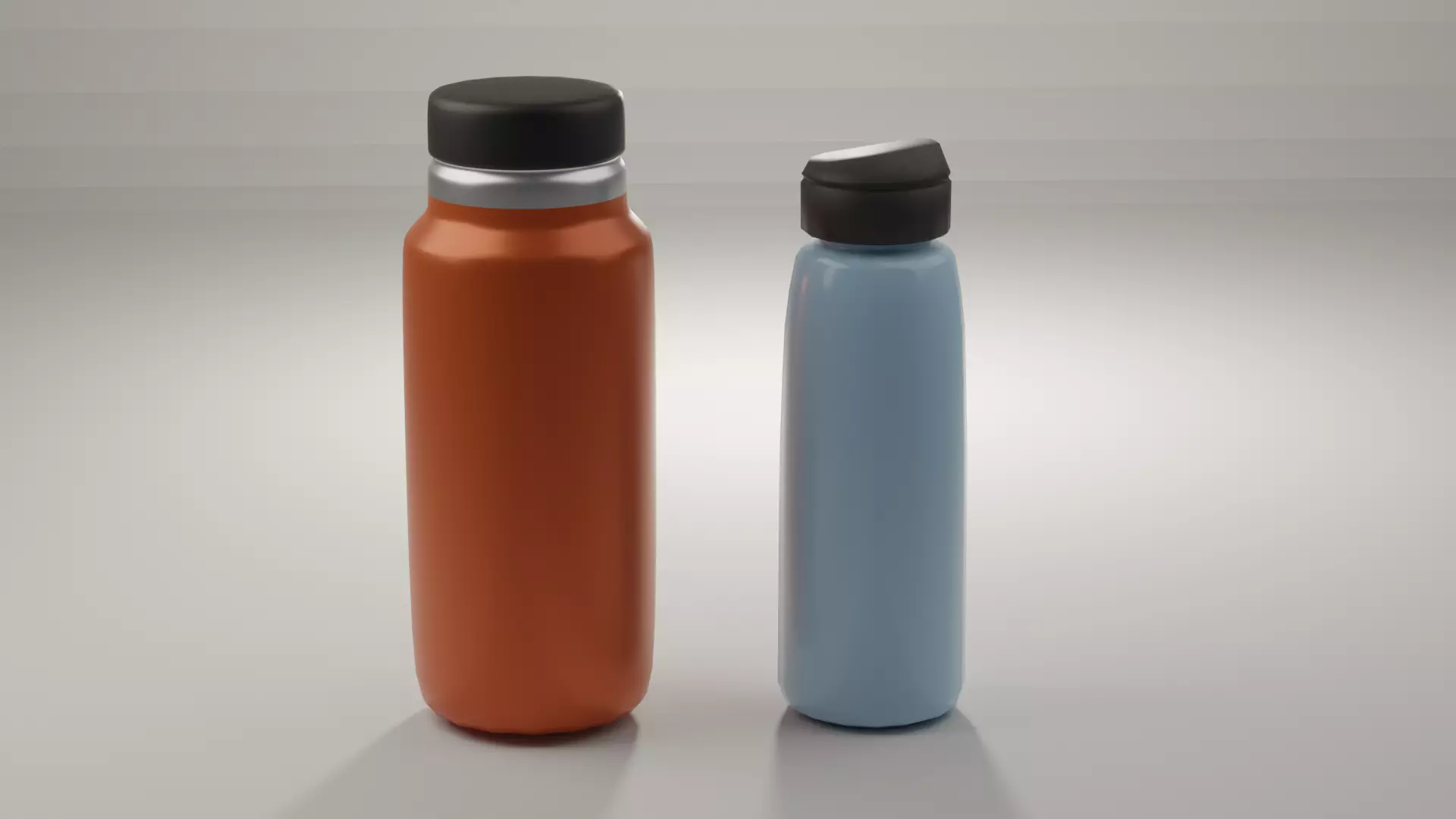 Bottle Of Water Free 3D model_0