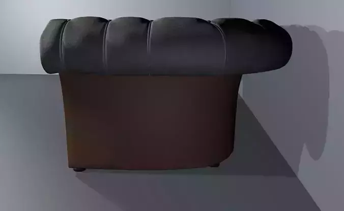 Art Nouveau white leather baxter Sofa