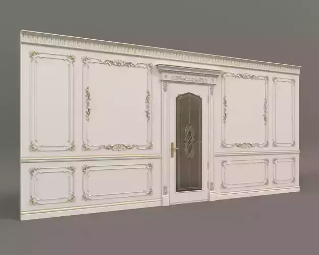Wall Molding in Classic French style 5