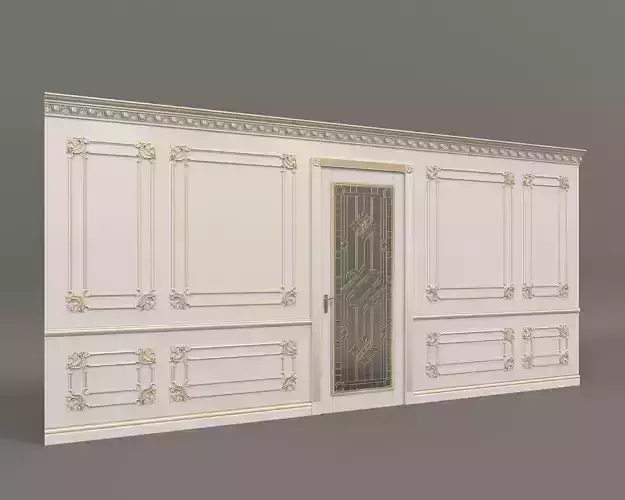 Wall Molding in Classic French style 6