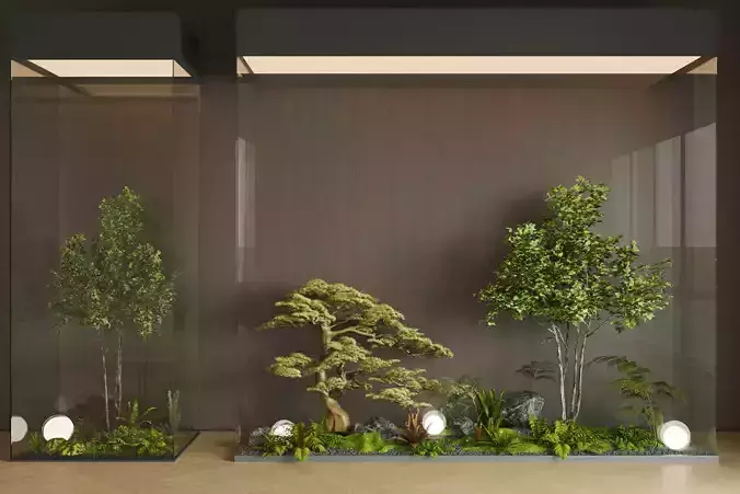 Indoor landscape installation
