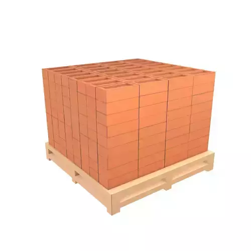 Lowpoly Pallet of Bricks v1 001