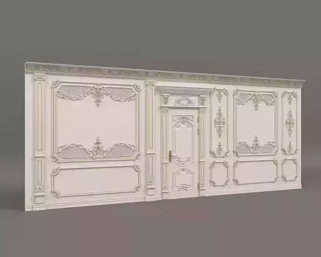 Wall Molding in Classic French style 21